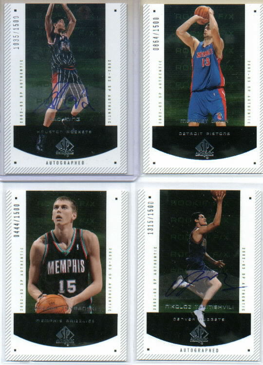 2002/2003 SP Authentic (Upper Deck) Basketball - Picture 26 of 307