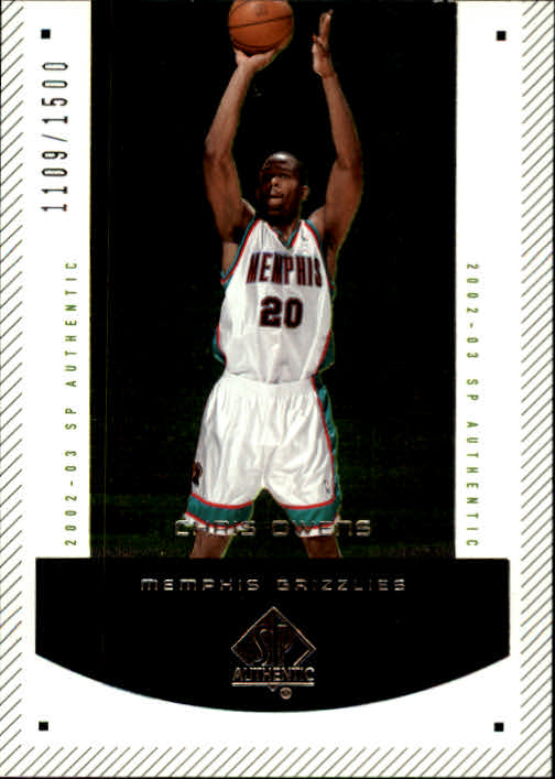 2002/2003 SP Authentic (Upper Deck) Basketball - Picture 8 of 307