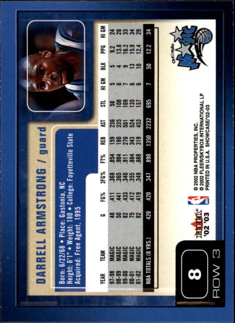 2002/2003 Fleer Showcase Basketball - Picture 15 of 213