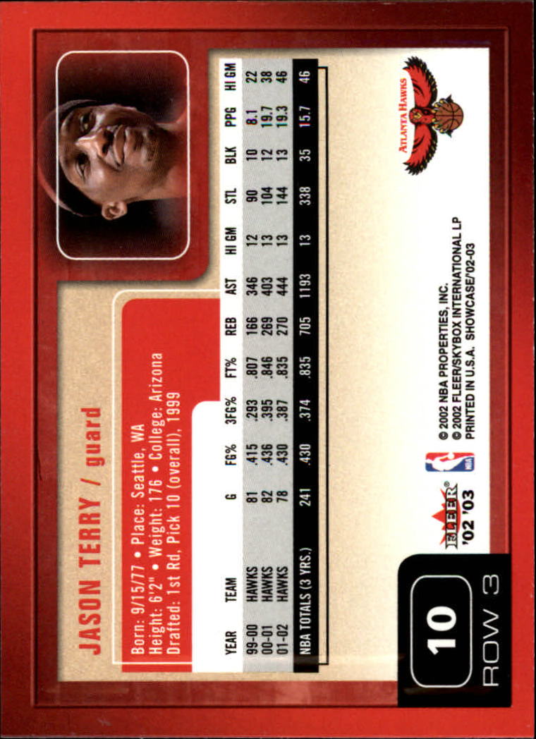 2002/2003 Fleer Showcase Basketball - Picture 19 of 213