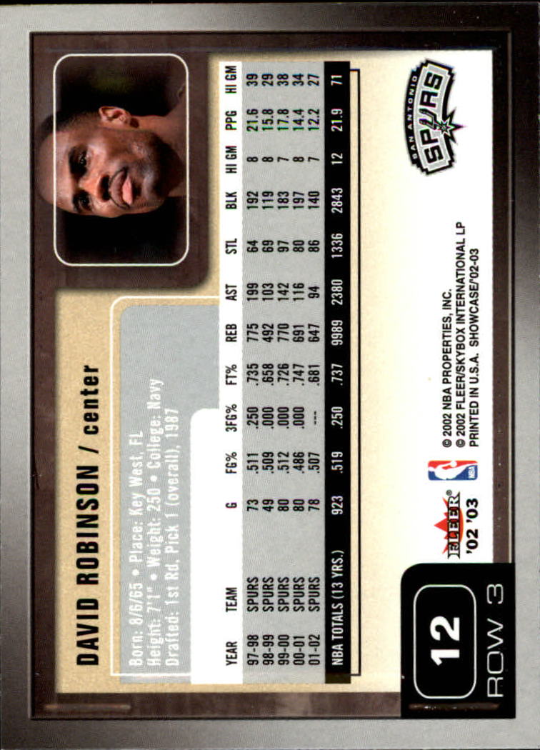 2002/2003 Fleer Showcase Basketball - Picture 23 of 213