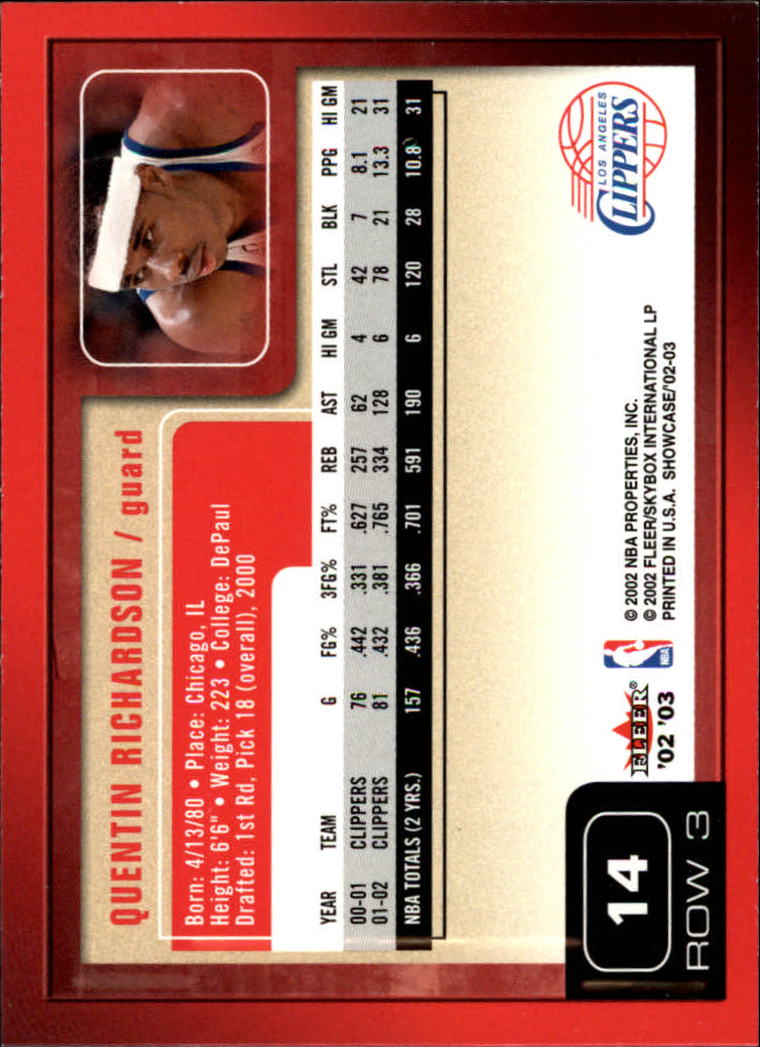2002/2003 Fleer Showcase Basketball - Picture 27 of 213