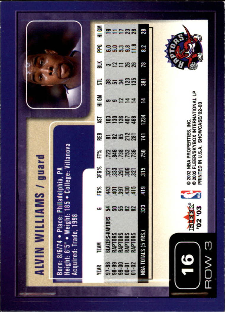 2002/2003 Fleer Showcase Basketball - Picture 31 of 213