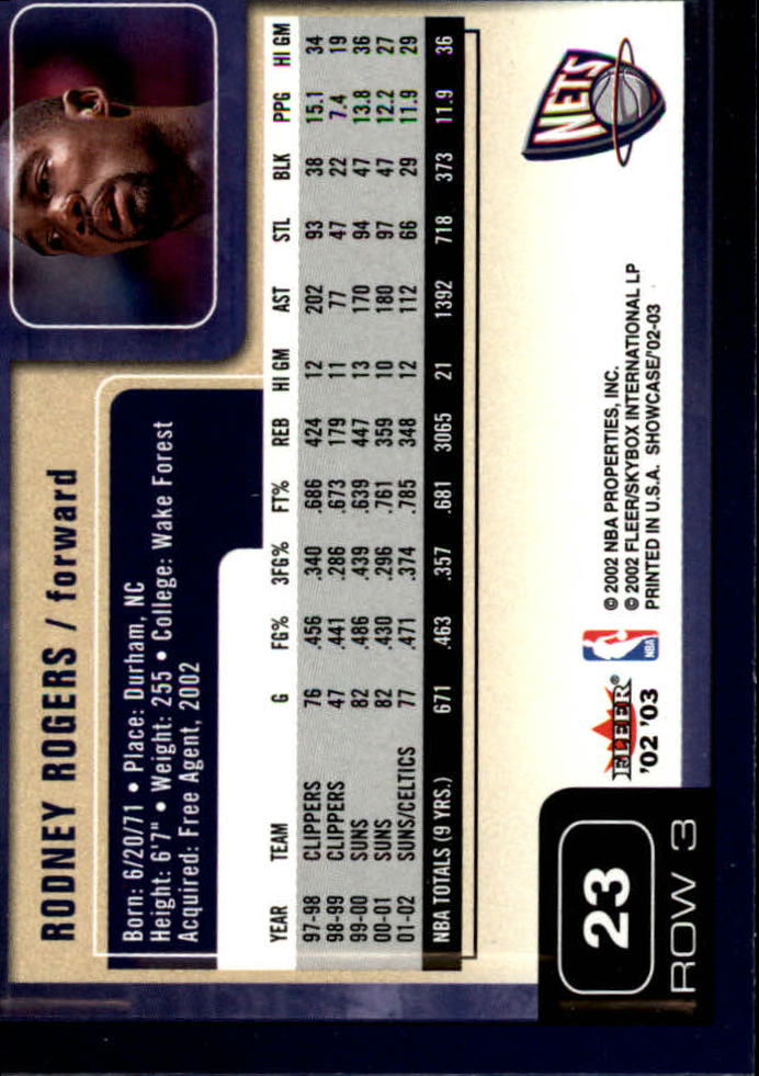 2002/2003 Fleer Showcase Basketball - Picture 45 of 213
