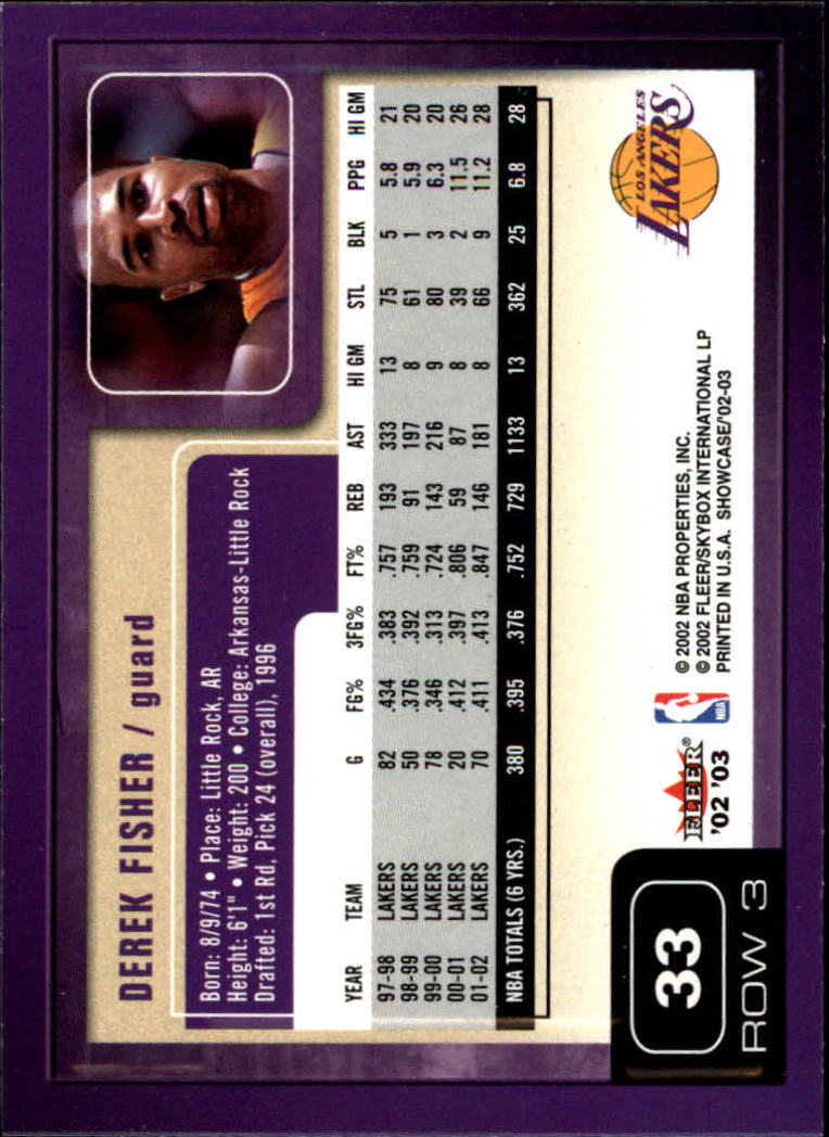 2002/2003 Fleer Showcase Basketball - Picture 65 of 213