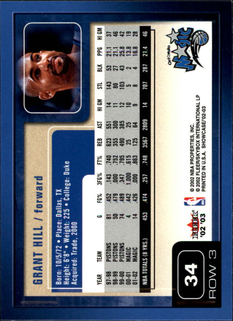 2002/2003 Fleer Showcase Basketball - Picture 67 of 213