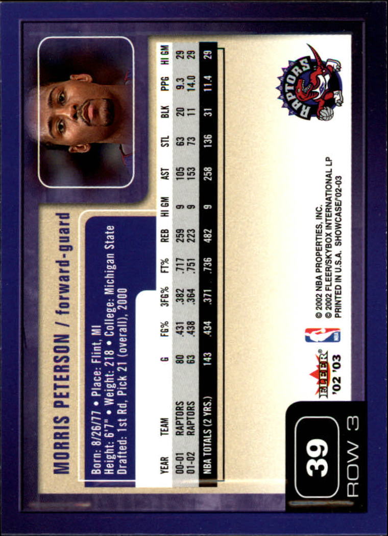 2002/2003 Fleer Showcase Basketball - Picture 77 of 213