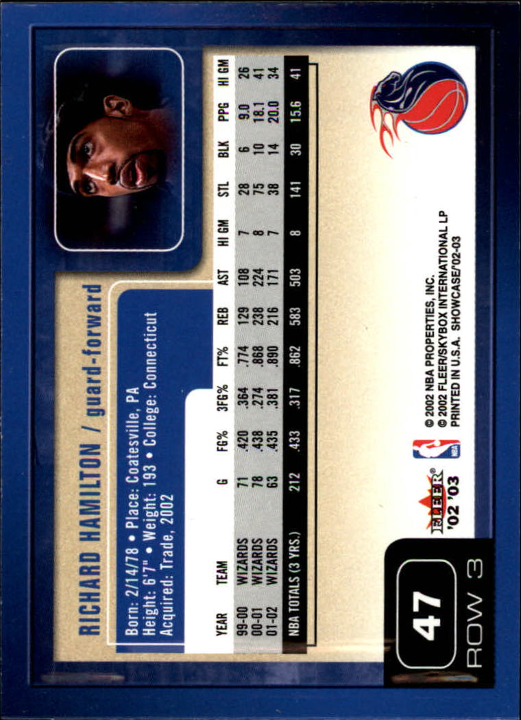 2002/2003 Fleer Showcase Basketball - Picture 93 of 213