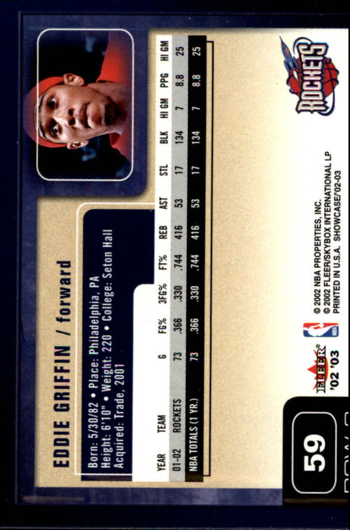 2002/2003 Fleer Showcase Basketball - Picture 117 of 213