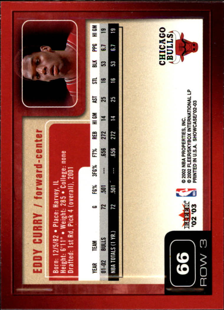 2002/2003 Fleer Showcase Basketball - Picture 131 of 213