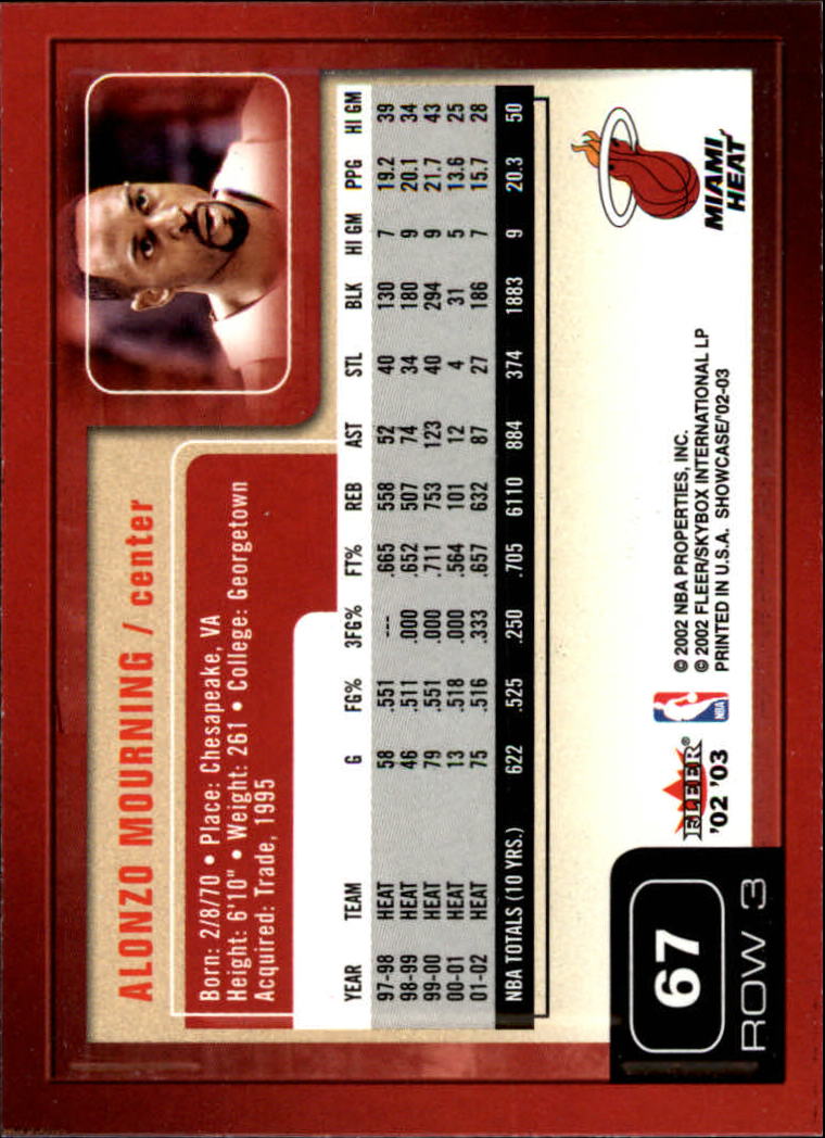 2002/2003 Fleer Showcase Basketball - Picture 133 of 213
