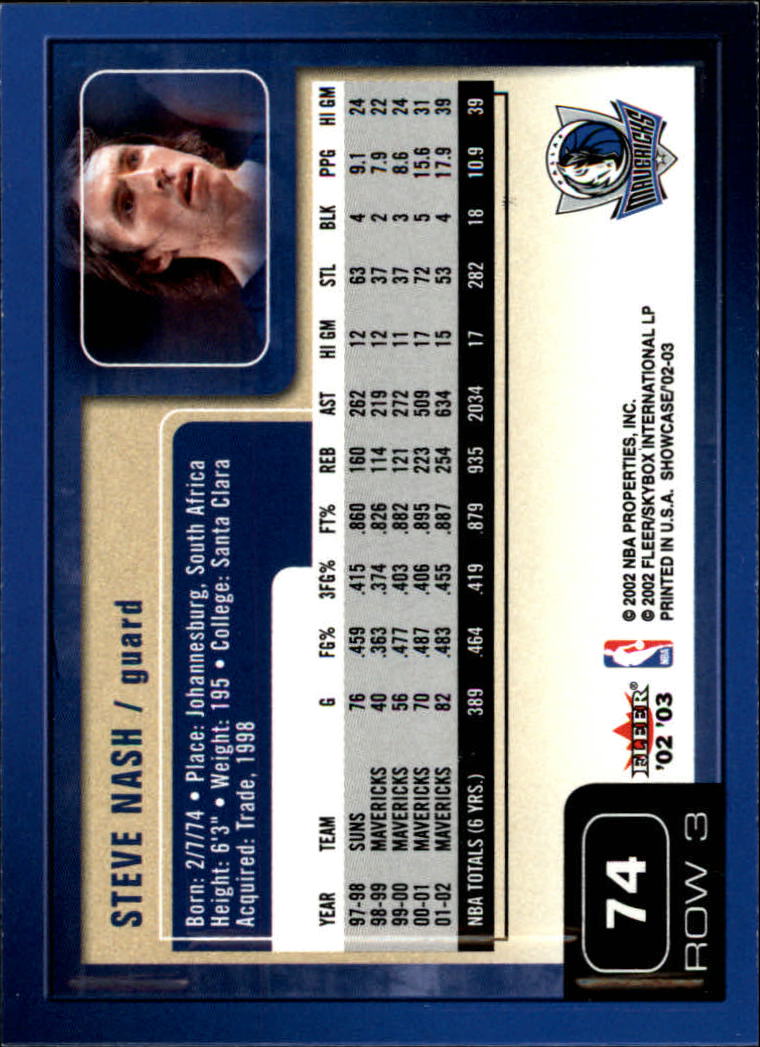 2002/2003 Fleer Showcase Basketball - Picture 147 of 213
