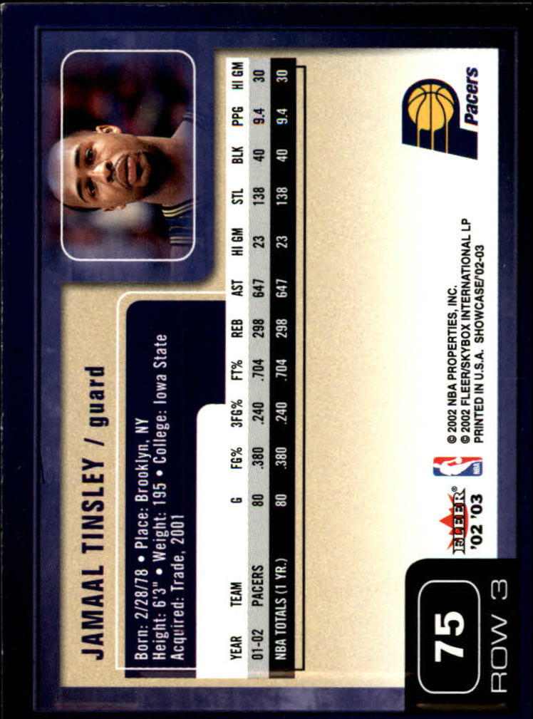 2002/2003 Fleer Showcase Basketball - Picture 149 of 213