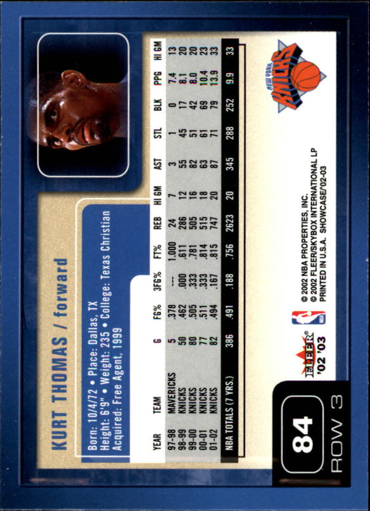 2002/2003 Fleer Showcase Basketball - Picture 167 of 213