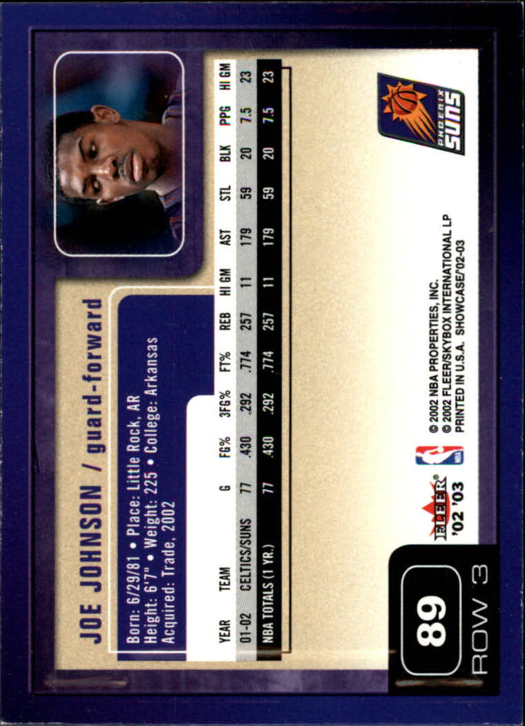 2002/2003 Fleer Showcase Basketball - Picture 177 of 213