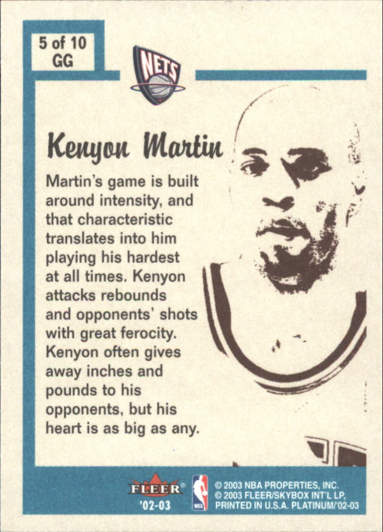 2002/2003 Fleer Platinum Basketball - Picture 343 of 362
