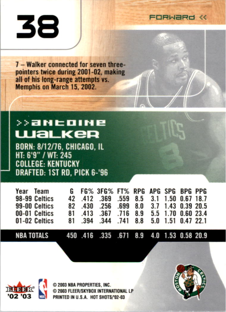 2002/2003 Fleer Hot Shots Basketball - Picture 21 of 83