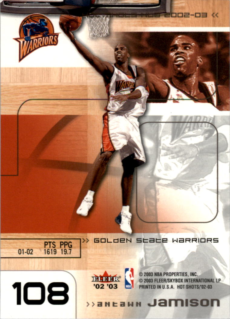 2002/2003 Fleer Hot Shots Basketball - Picture 51 of 83