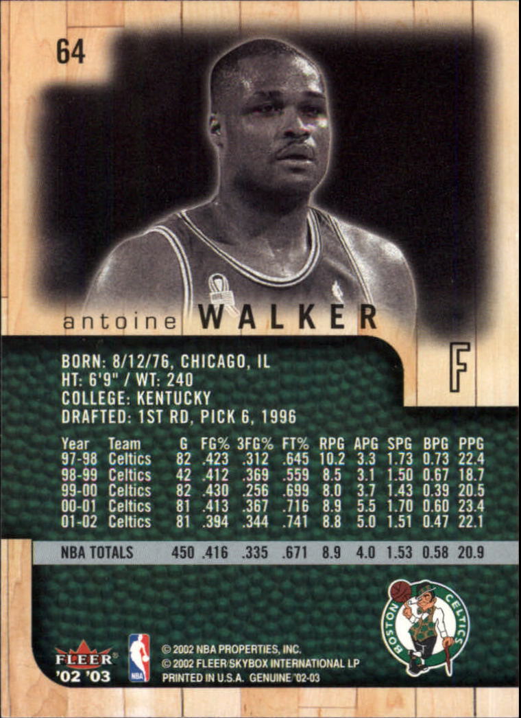 2002/2003 Fleer Genuine Basketball - Picture 11 of 43