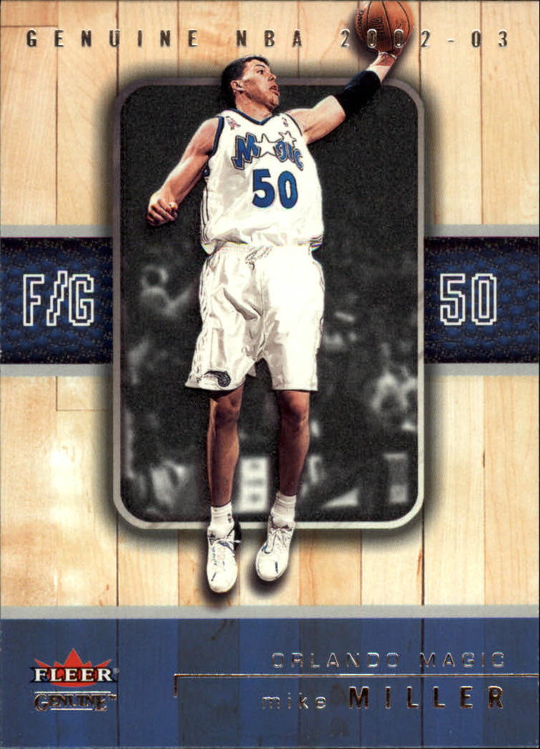 2002/2003 Fleer Genuine Basketball - Picture 18 of 43
