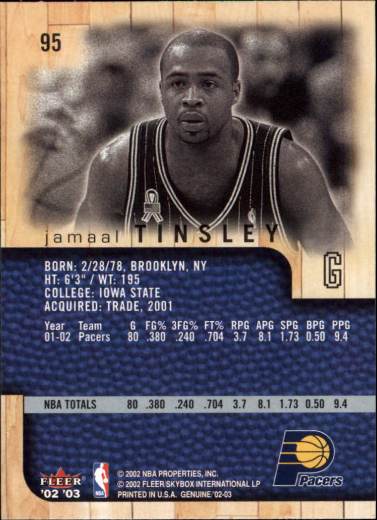 2002/2003 Fleer Genuine Basketball - Picture 31 of 43