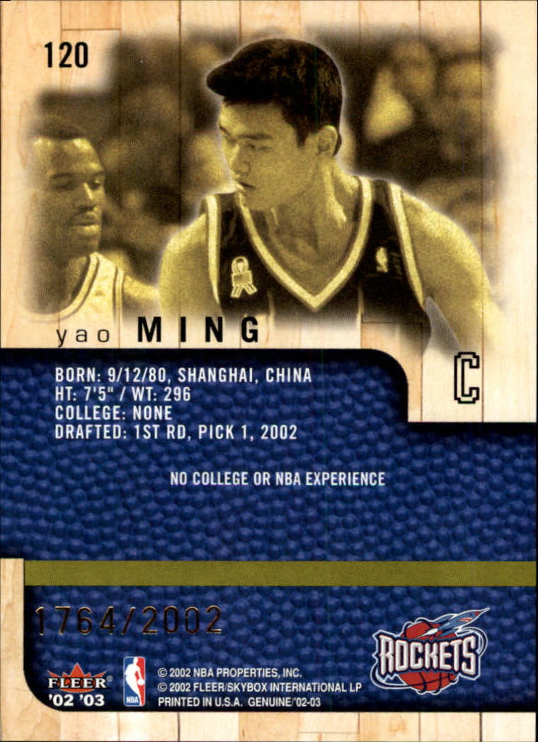2002/2003 Fleer Genuine Basketball - Picture 35 of 43