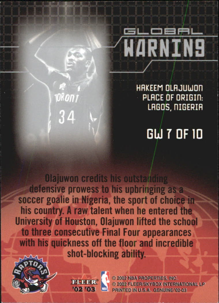 2002/2003 Fleer Genuine Basketball - Picture 41 of 43