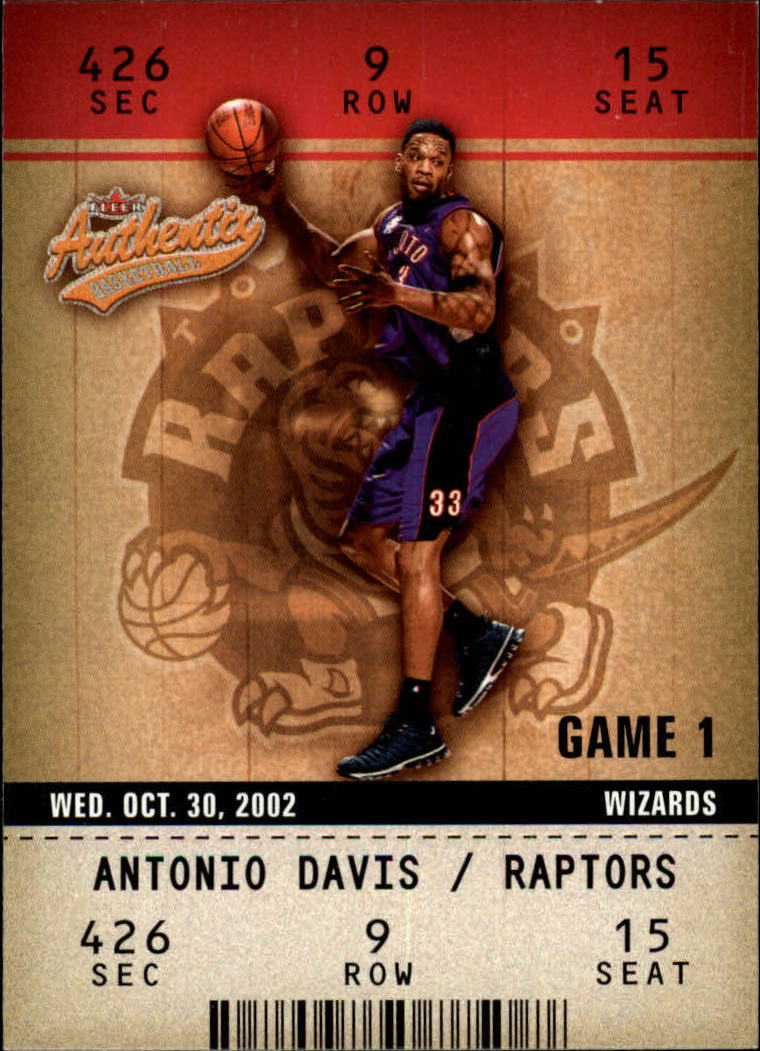 2002/2003 Fleer Authentix Basketball - Picture 22 of 68