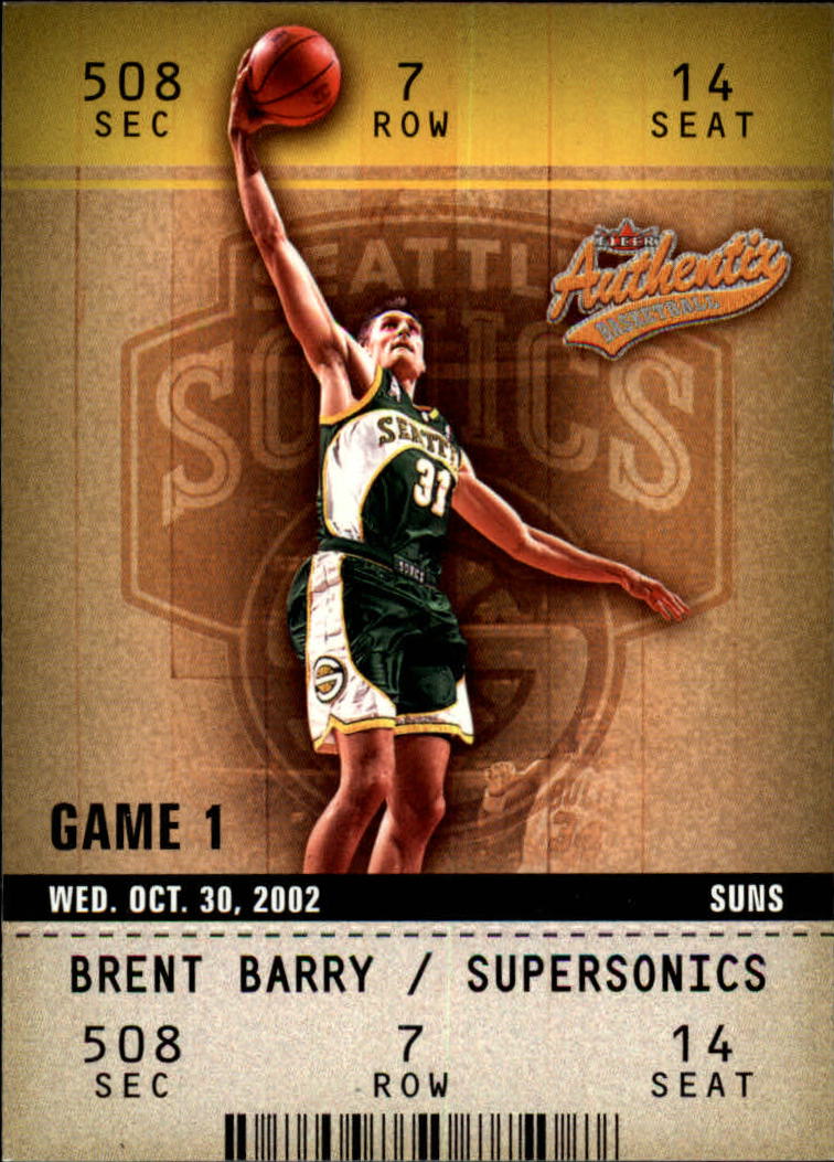 2002/2003 Fleer Authentix Basketball - Picture 26 of 68