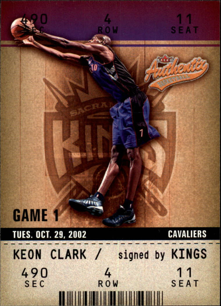 2002/2003 Fleer Authentix Basketball - Picture 38 of 68