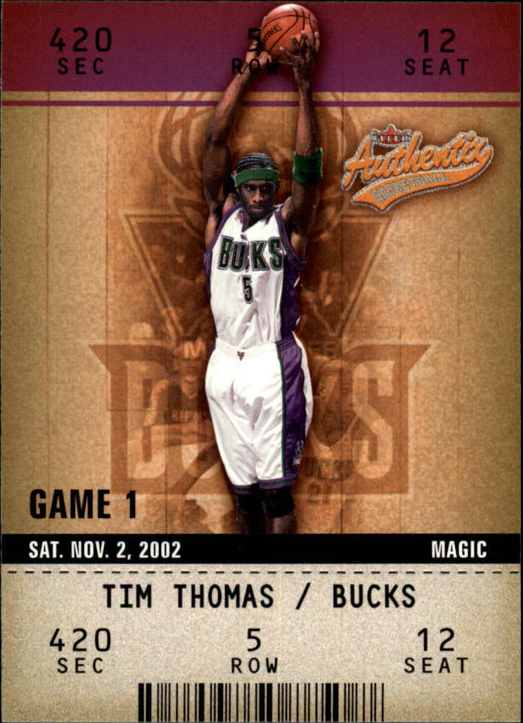 2002/2003 Fleer Authentix Basketball - Picture 40 of 68