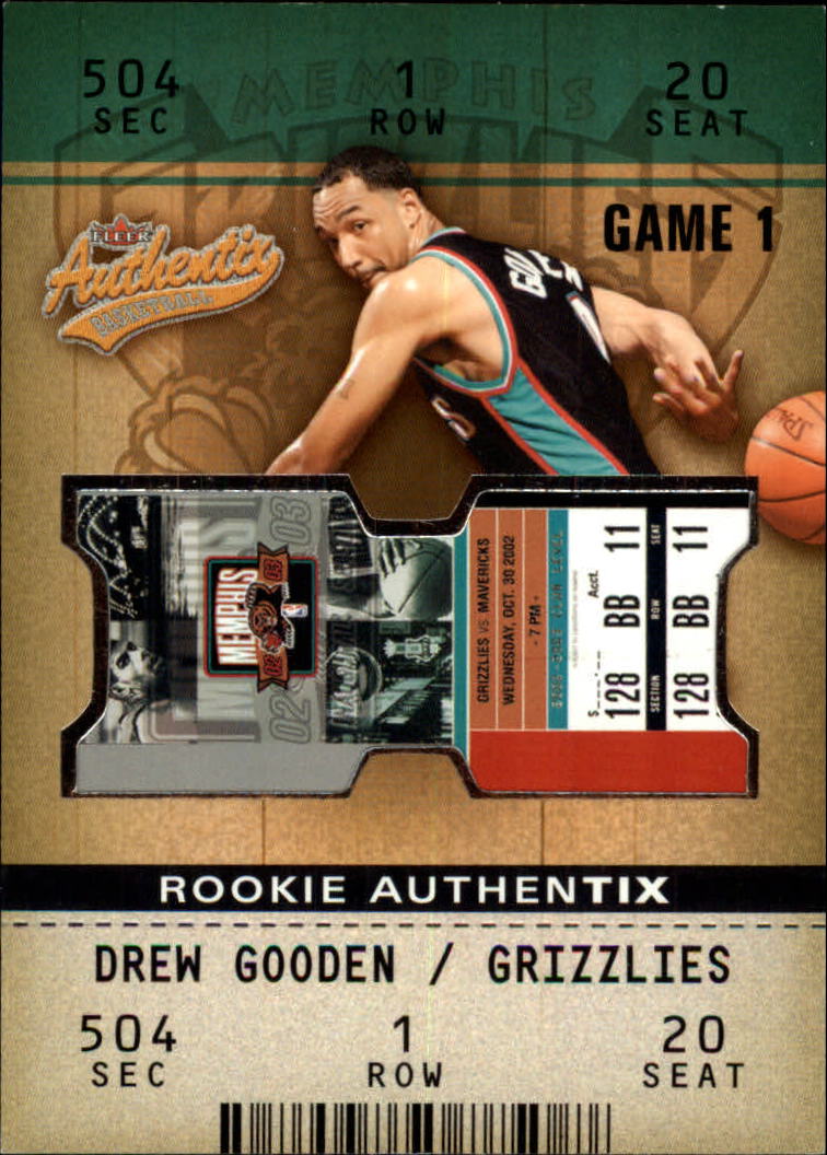 2002/2003 Fleer Authentix Basketball - Picture 46 of 68