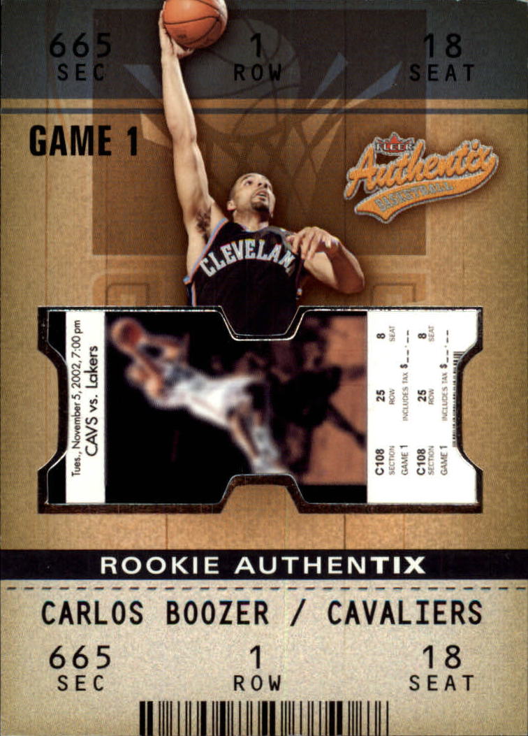 2002/2003 Fleer Authentix Basketball - Picture 50 of 68
