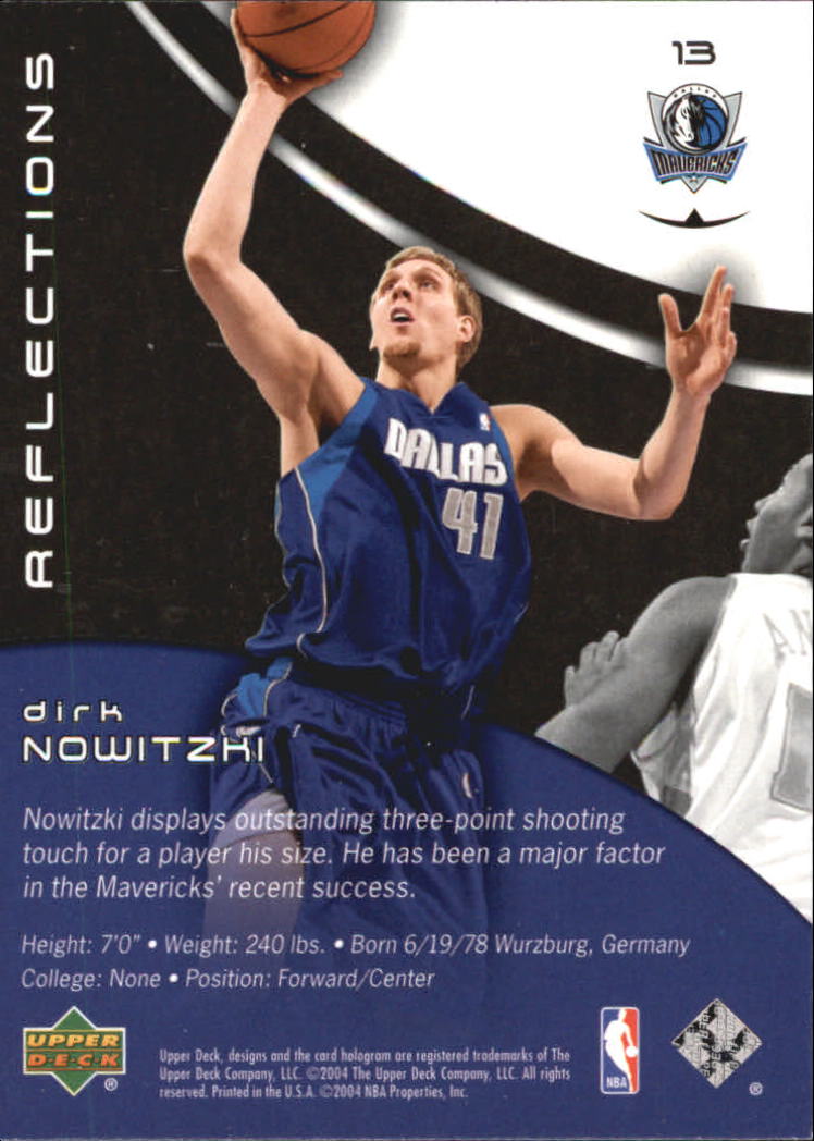 2003/2004 Triple Dimensions Reflections (Upper Deck) Basketball - Picture 23 of 207
