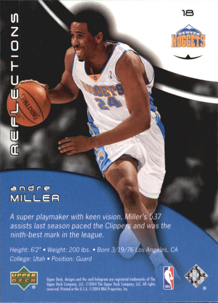 2003/2004 Triple Dimensions Reflections (Upper Deck) Basketball - Picture 31 of 207