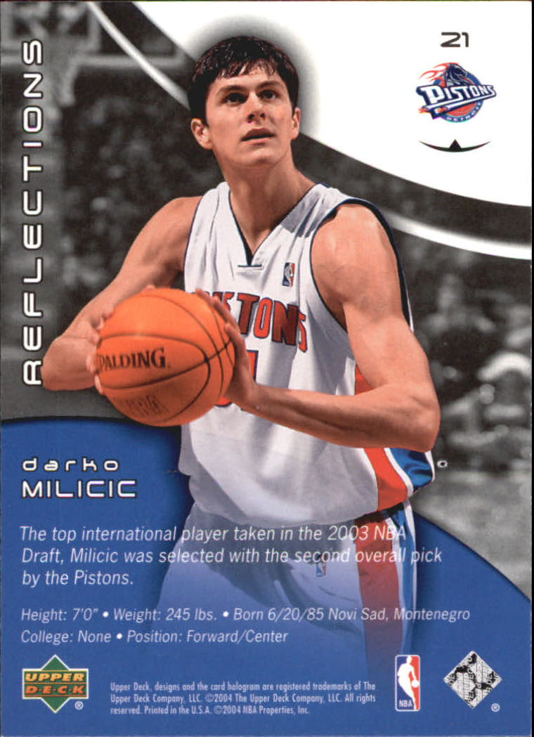 2003/2004 Triple Dimensions Reflections (Upper Deck) Basketball - Picture 37 of 207