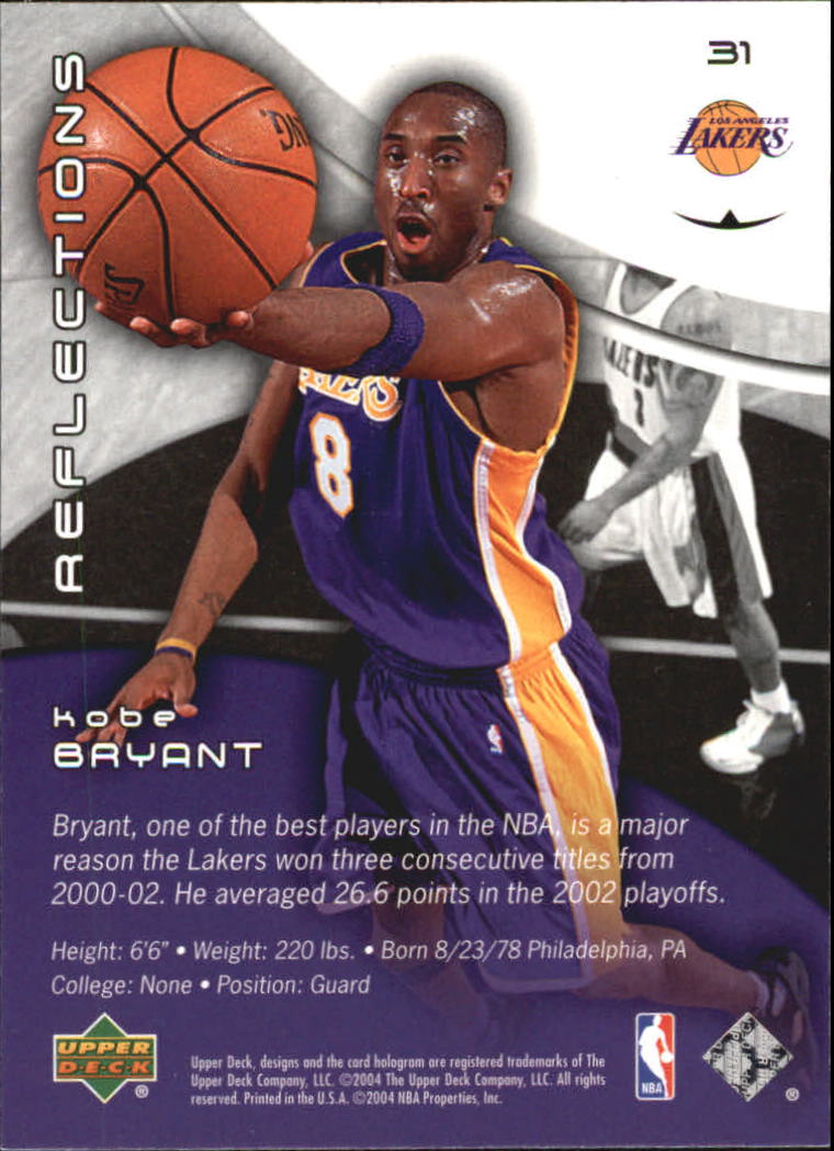 2003/2004 Triple Dimensions Reflections (Upper Deck) Basketball - Picture 57 of 207