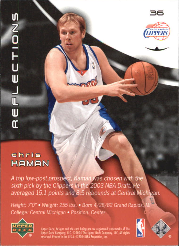 2003/2004 Triple Dimensions Reflections (Upper Deck) Basketball - Picture 67 of 207