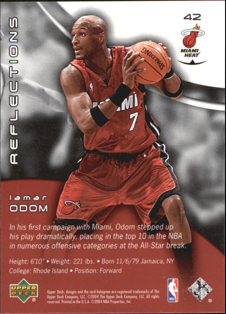 2003/2004 Triple Dimensions Reflections (Upper Deck) Basketball - Picture 79 of 207