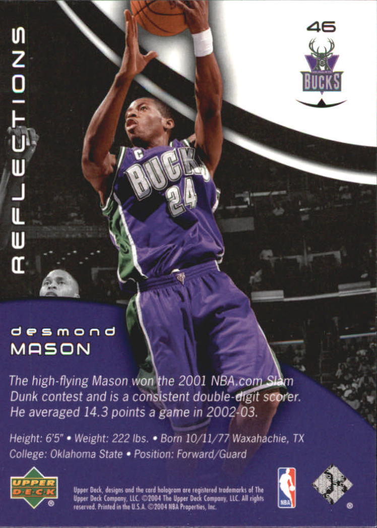 2003/2004 Triple Dimensions Reflections (Upper Deck) Basketball - Picture 87 of 207