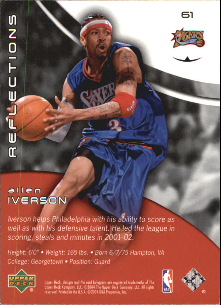 2003/2004 Triple Dimensions Reflections (Upper Deck) Basketball - Picture 117 of 207