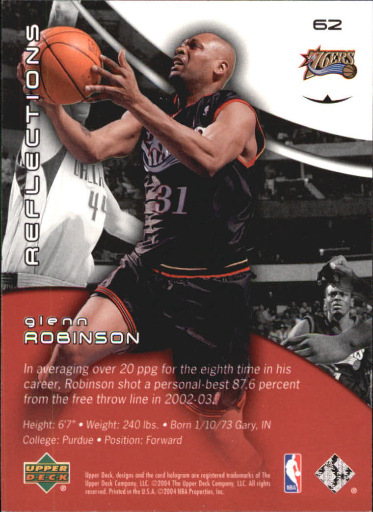 2003/2004 Triple Dimensions Reflections (Upper Deck) Basketball - Picture 119 of 207