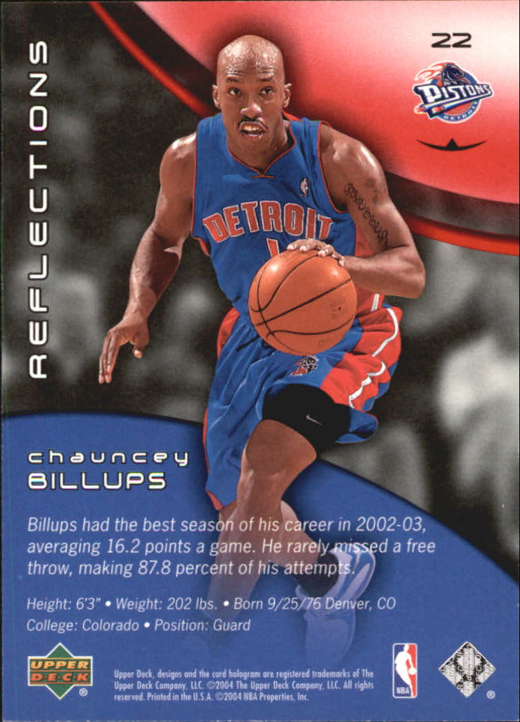 2003/2004 Triple Dimensions Reflections (Upper Deck) Basketball - Picture 179 of 207