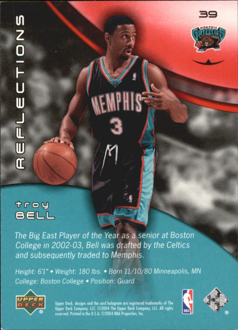 2003/2004 Triple Dimensions Reflections (Upper Deck) Basketball - Picture 187 of 207