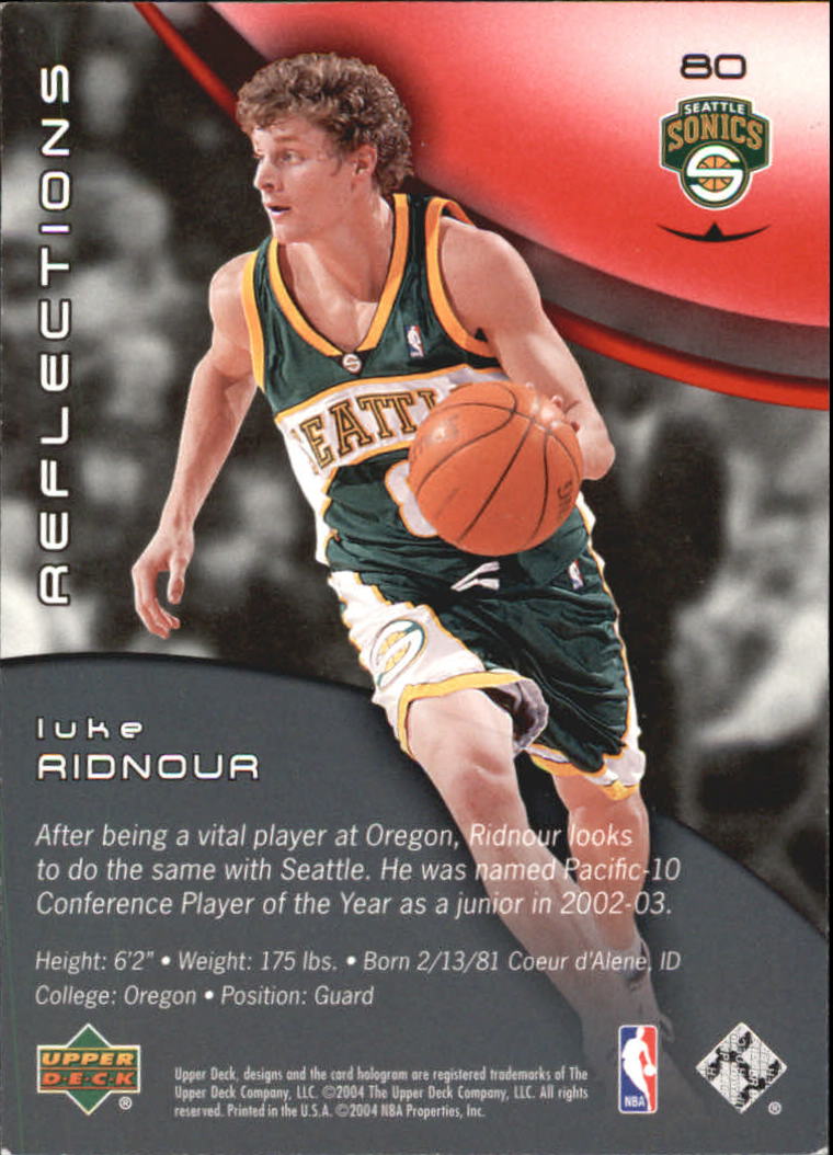 2003/2004 Triple Dimensions Reflections (Upper Deck) Basketball - Picture 207 of 207