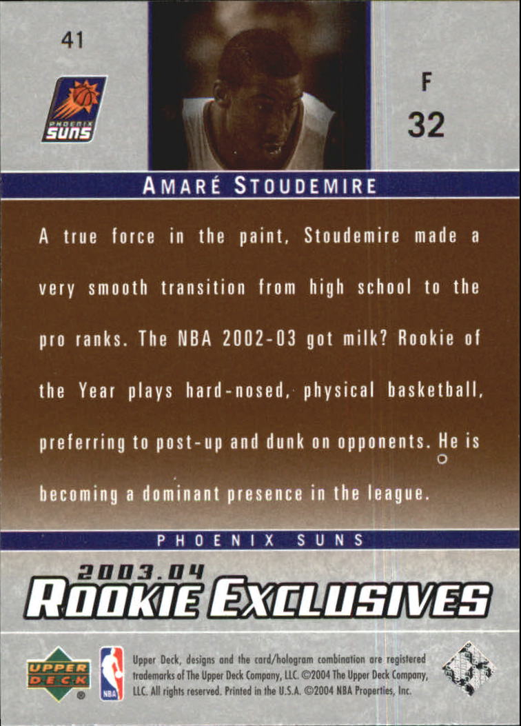 2003/2004 Rookie Exclusives (Upper Deck) Basketball - Picture 146 of 150