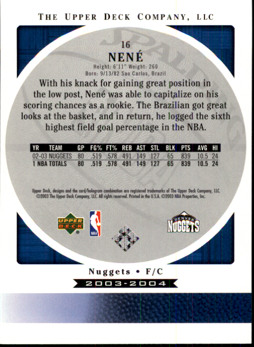 2003/2004 Standing O (Upper Deck) Basketball Part 1 Main Set - Picture 33 of 231