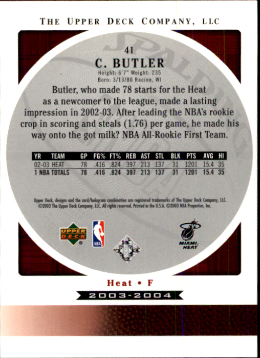 2003/2004 Standing O (Upper Deck) Basketball Part 1 Main Set - Picture 83 of 231