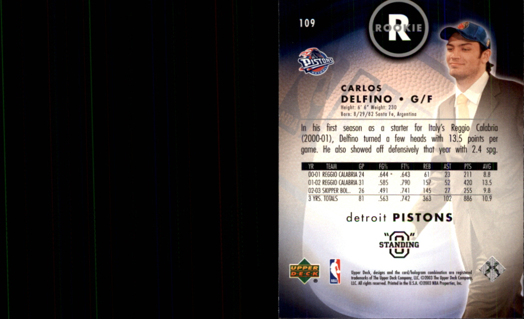 2003/2004 Standing O (Upper Deck) Basketball Part 1 Main Set - Picture 201 of 231