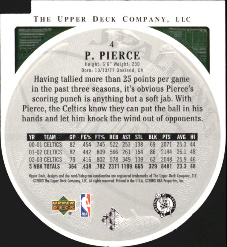 2003/2004 Standing O (Upper Deck) Basketball Part 2 Die Cuts/Embossed - Picture 9 of 173